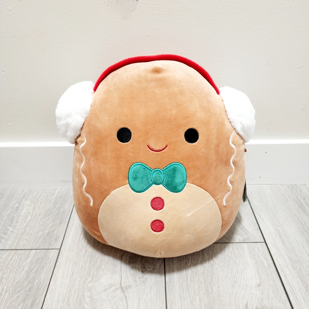 Squishmallows Jordan the Gingerbread 12” Plush - Picture 1 of 4